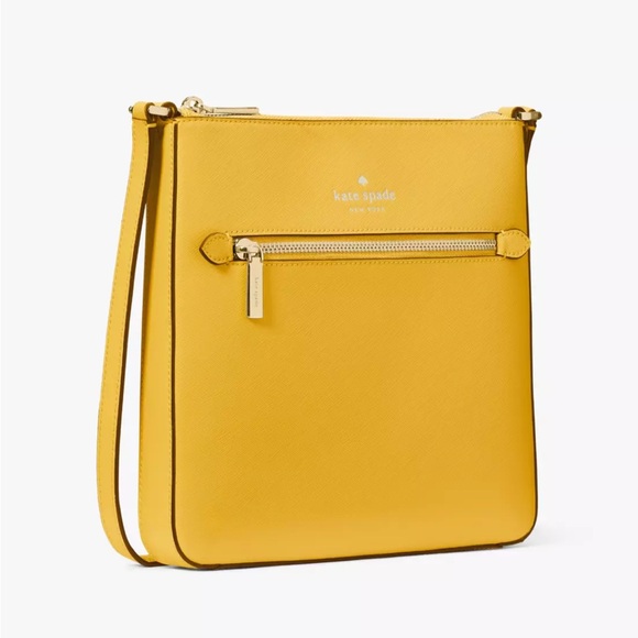 New Kate Spade Sadie North South Crossbody Dafodill - Picture 3 of 5